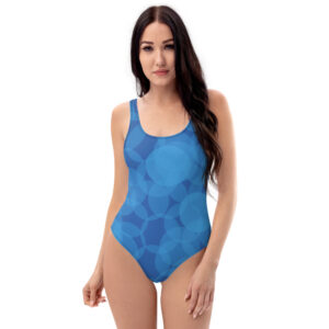 Azure One-Piece Swimsuit